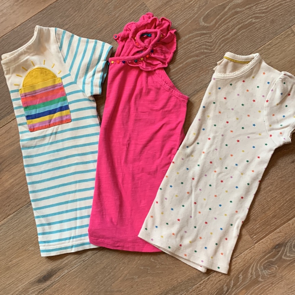 Mini Boden bundle of tshirts kids 7-8Y